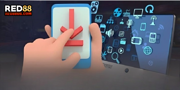 Điểm nổi bật nhận được sau khi tải app RED88